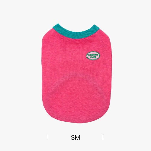 ※재고정리｜[메르꽁떼] 콘콘 티셔츠 핑크플라밍고 SM