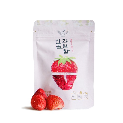 [산골이유식] 산골과일참 딸기