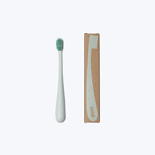 [HAYAN] No. 001 Pistachio Green Toothbrush(키즈용 칫솔) - 그린