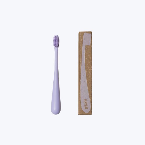 [HAYAN] No. 001 Lilac Toothbrush(키즈용 칫솔) - 바이올렛