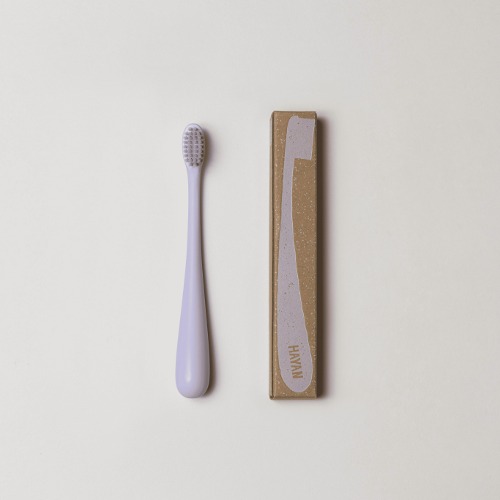[바이하얀] No. 001 Lilac Toothbrush(키즈용 칫솔) - 바이올렛