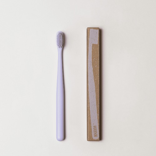 [바이하얀] No. 001 Lilac Toothbrush(성인용 칫솔) - 바이올렛